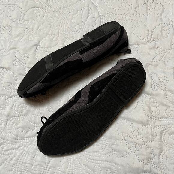 Gap Zebra Stripe Ballet Flats Size 1 - Picture 5 of 5